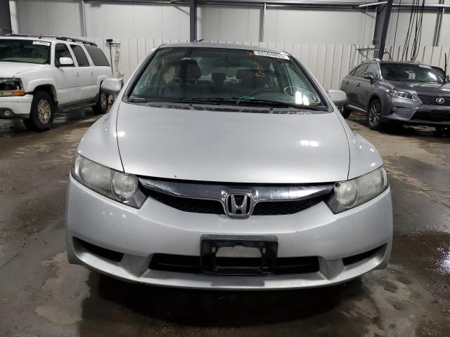 1HGFA16529L009358 - 2009 HONDA CIVIC LX SILVER photo 5