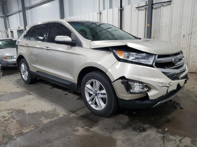 2FMPK4J8XJBB22381 - 2018 FORD EDGE SEL TAN photo 4