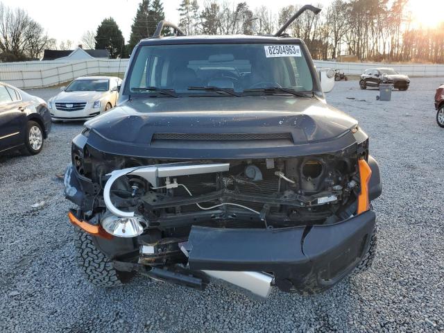 JTEBU11F370054534 - 2007 TOYOTA FJ CRUISER BLACK photo 5