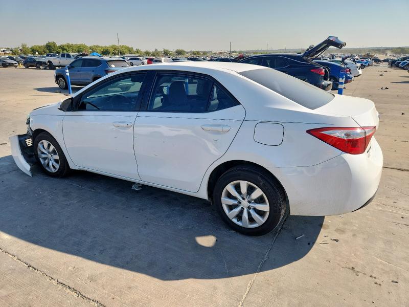 5YFBURHE6GP509172 - 2016 TOYOTA COROLLA LE L WHITE photo 2