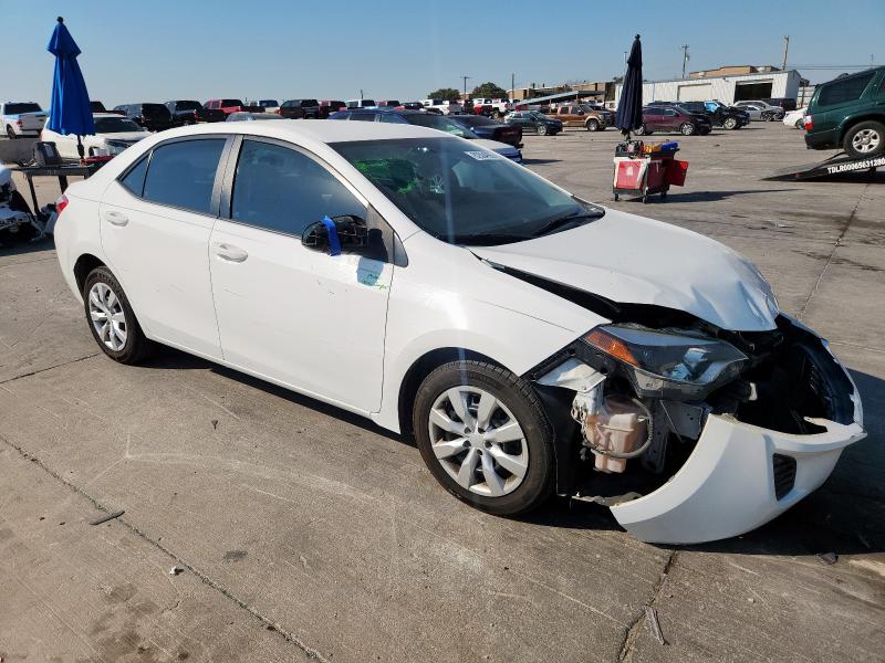 5YFBURHE6GP509172 - 2016 TOYOTA COROLLA LE L WHITE photo 4