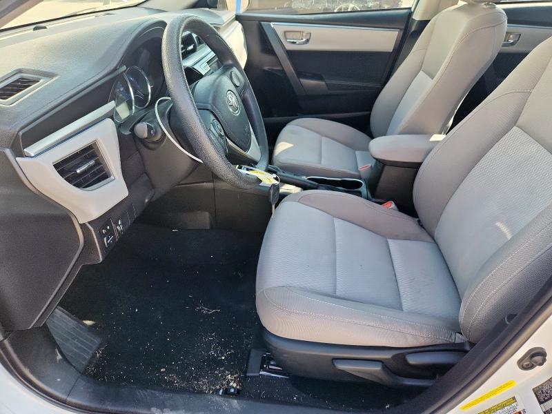 5YFBURHE6GP509172 - 2016 TOYOTA COROLLA LE L WHITE photo 7