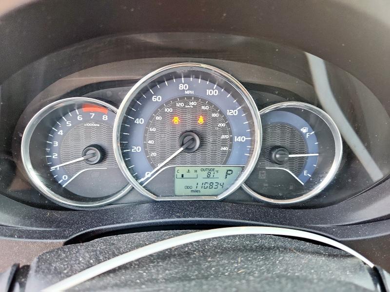 5YFBURHE6GP509172 - 2016 TOYOTA COROLLA LE L WHITE photo 9