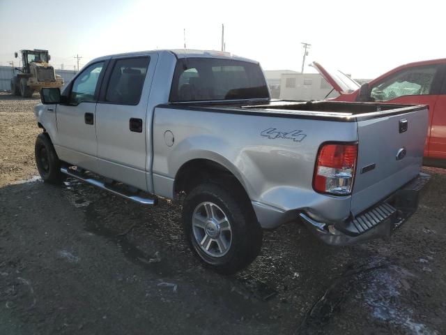 1FTPW14577KC51718 - 2007 FORD F150 SUPERCREW SILVER photo 2
