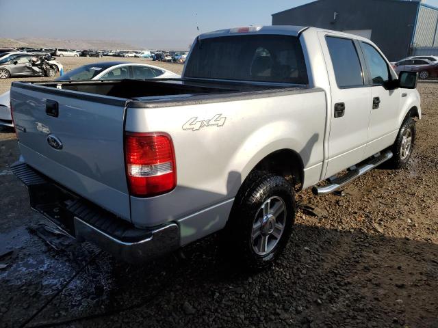 1FTPW14577KC51718 - 2007 FORD F150 SUPERCREW SILVER photo 3