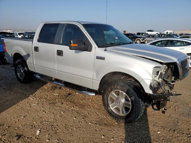 1FTPW14577KC51718 - 2007 FORD F150 SUPERCREW SILVER photo 4
