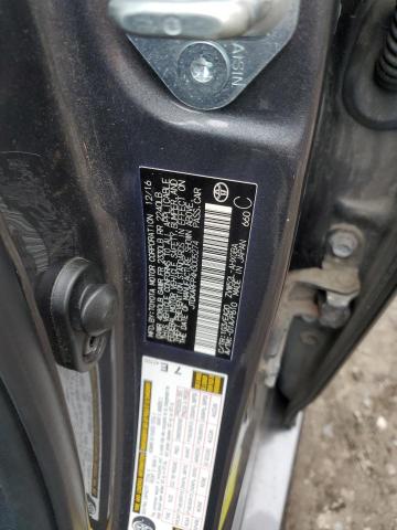 JTDKARFP4H3005274 - 2017 TOYOTA PRIUS PRIM გრაფიტი ფოტო 12