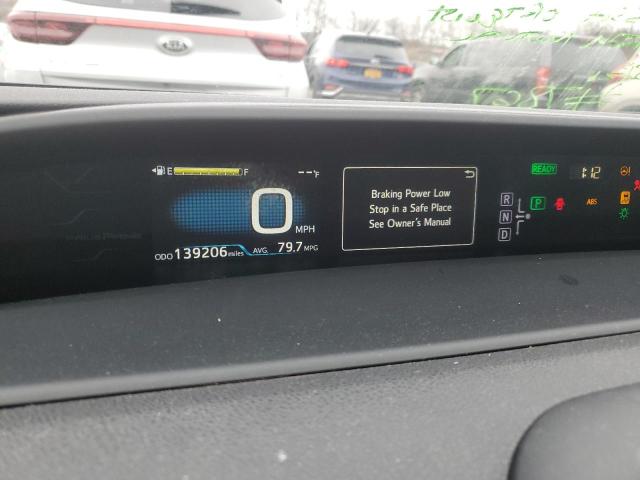 JTDKARFP4H3005274 - 2017 TOYOTA PRIUS PRIM გრაფიტი ფოტო 9