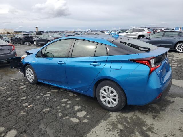 JTDKARFU3K3072767 - 2019 TOYOTA PRIUS ლურჯი ფოტო 2