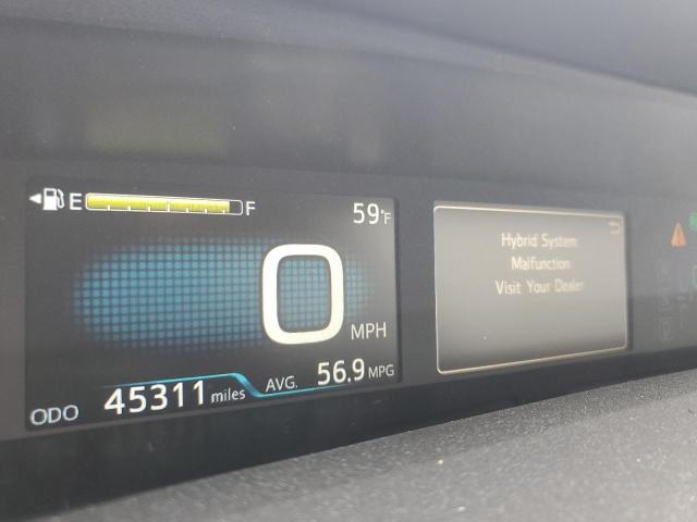 JTDKARFU3K3072767 - 2019 TOYOTA PRIUS ლურჯი ფოტო 9