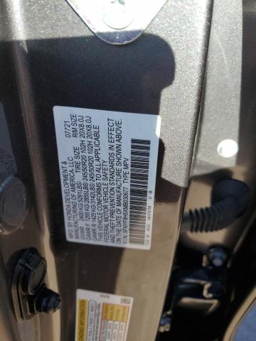 5FNYF8H5XMB030677 - 2021 HONDA PASSPORT EXL GRAY photo 12