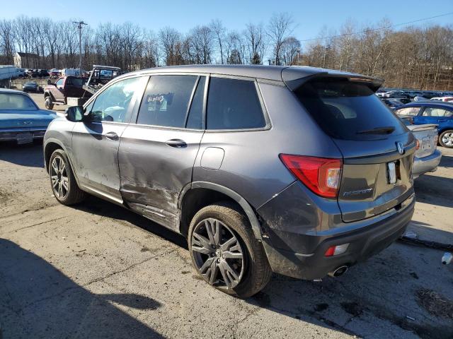 5FNYF8H5XMB030677 - 2021 HONDA PASSPORT EXL GRAY photo 2