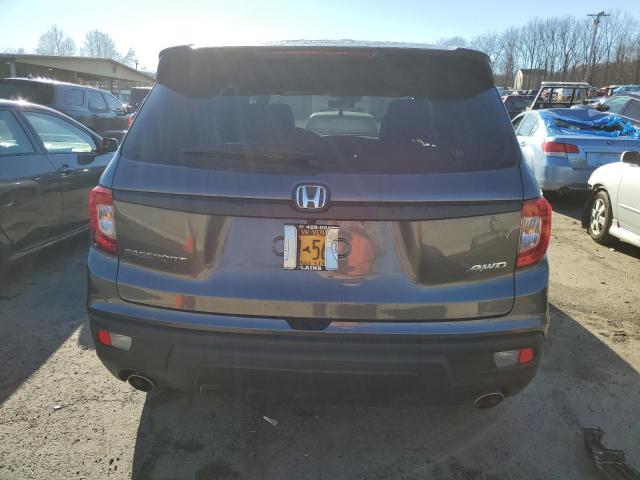 5FNYF8H5XMB030677 - 2021 HONDA PASSPORT EXL GRAY photo 6