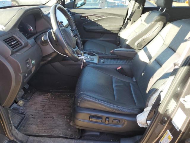 5FNYF8H5XMB030677 - 2021 HONDA PASSPORT EXL GRAY photo 7