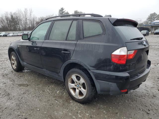 WBXPC93437WF03785 - 2007 BMW X3 3.0SI BLACK photo 2