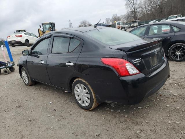 3N1CN7AP3FL867698 - 2015 NISSAN VERSA S BLACK photo 2