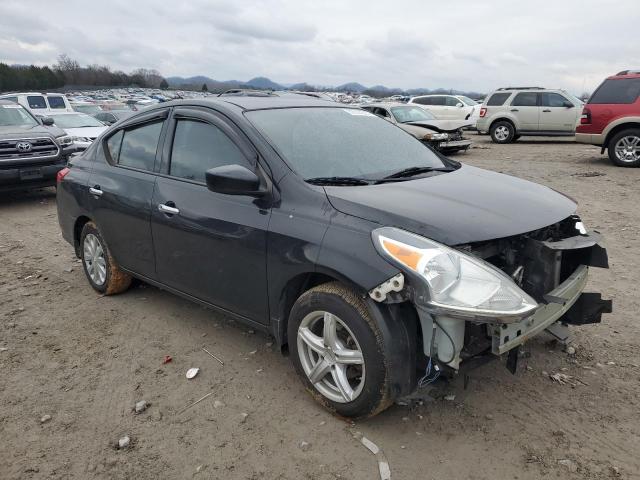 3N1CN7AP3FL867698 - 2015 NISSAN VERSA S BLACK photo 4