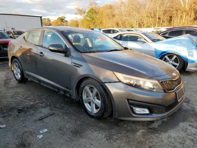 5XXGM4A74EG311135 - 2014 KIA OPTIMA LX GRAY photo 4