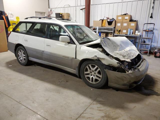 4S3BH686417617410 - 2001 SUBARU LEGACY OUTBACK LIMITED WHITE photo 4