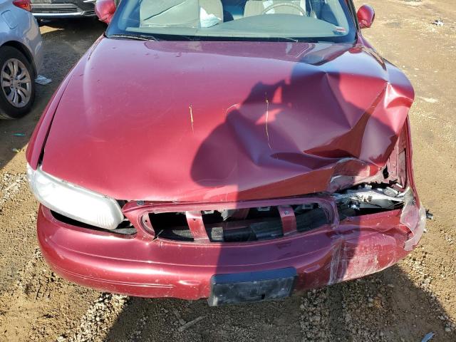 2G4WS52J051108245 - 2005 BUICK CENTURY CUSTOM RED photo 11