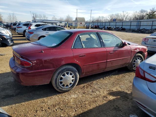 2G4WS52J051108245 - 2005 BUICK CENTURY CUSTOM RED photo 3