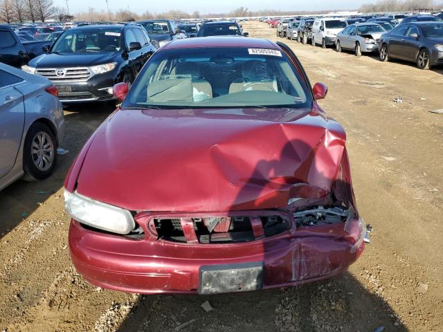 2G4WS52J051108245 - 2005 BUICK CENTURY CUSTOM RED photo 5