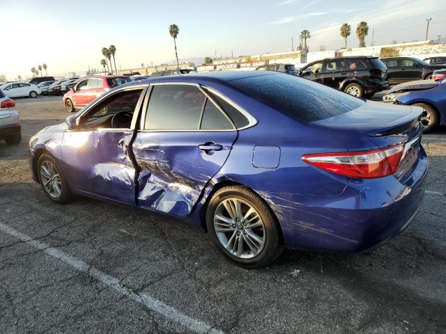 4T1BF1FK7GU581789 - 2016 TOYOTA CAMRY LE BLUE photo 2