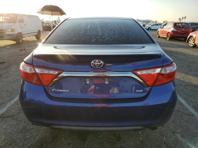 4T1BF1FK7GU581789 - 2016 TOYOTA CAMRY LE BLUE photo 6