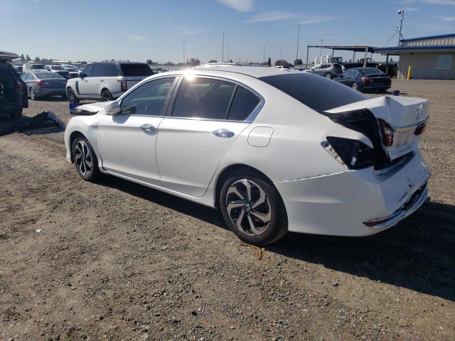 1HGCR2F72HA134440 - 2017 HONDA ACCORD EX WHITE photo 2