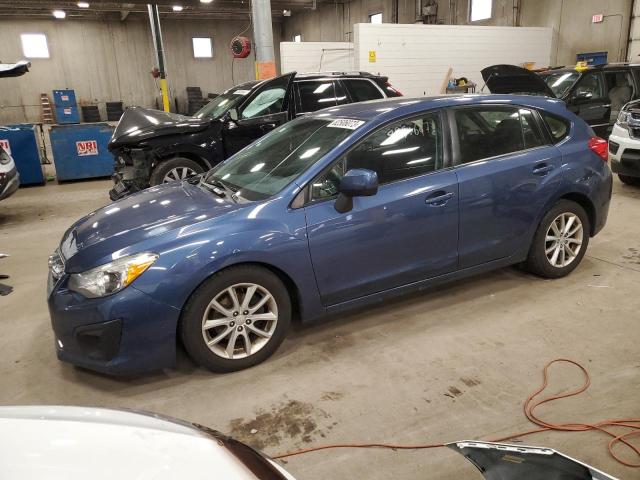 JF1GPAB6XD2879184 - 2013 SUBARU IMPREZA PREMIUM BLUE photo 1