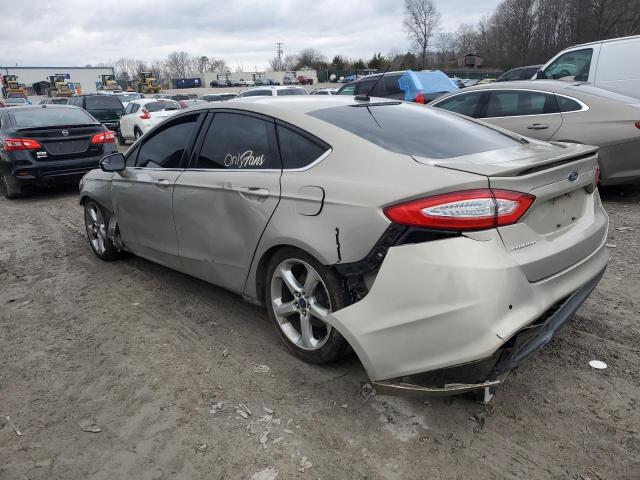 3FA6P0H70GR180166 - 2016 FORD FUSION SE BEIGE photo 2