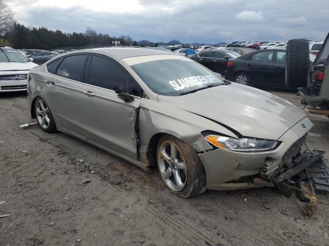 3FA6P0H70GR180166 - 2016 FORD FUSION SE BEIGE photo 4