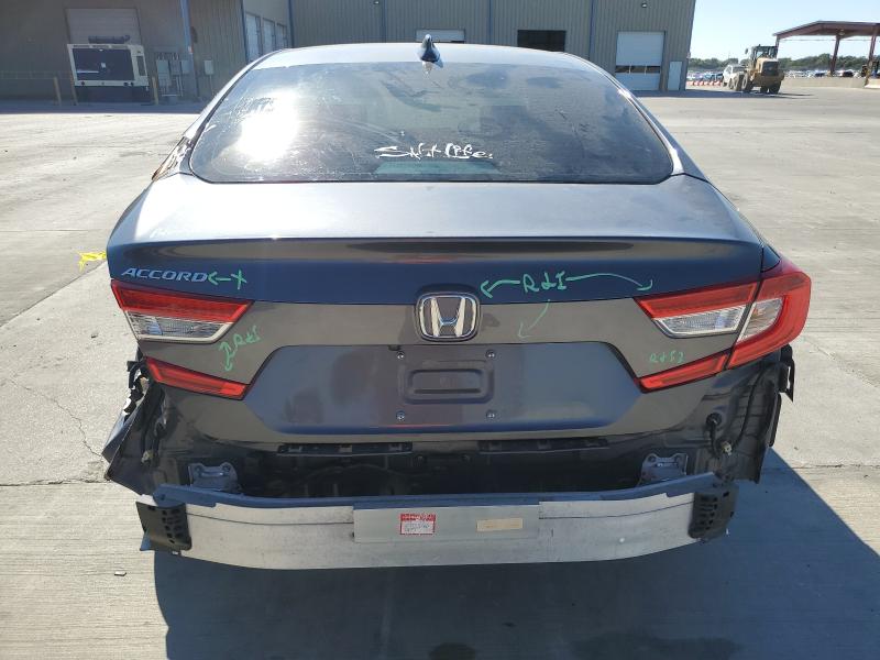 1HGCV1F55JA062305 - 2018 HONDA ACCORD EXL გრაფიტი ფოტო 6