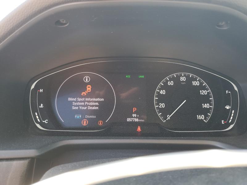 1HGCV1F55JA062305 - 2018 HONDA ACCORD EXL გრაფიტი ფოტო 9