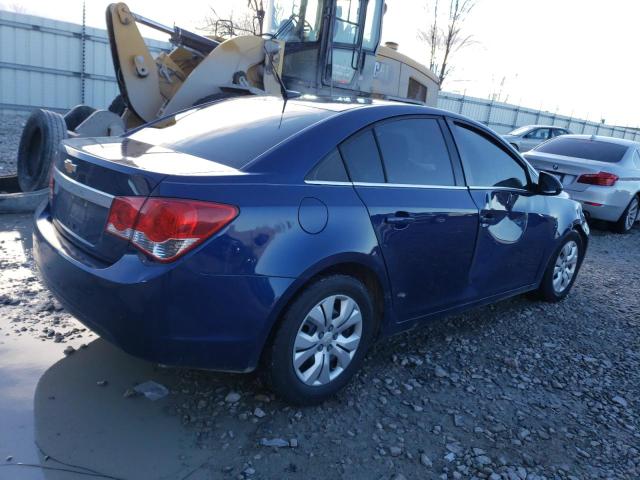 1G1PC5SH9C7373077 - 2012 CHEVROLET CRUZE LS BLUE photo 3