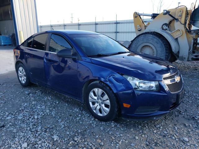 1G1PC5SH9C7373077 - 2012 CHEVROLET CRUZE LS BLUE photo 4