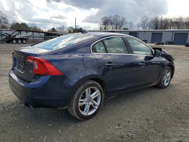 YV140MFK8F2355264 - 2015 VOLVO S60 PREMIER BLUE photo 3