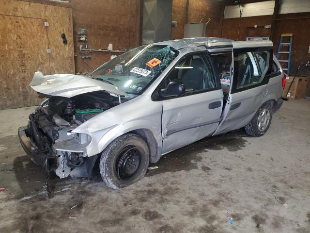 1B4GP15B12B667187 - 2002 DODGE CARAVAN EC SILVER photo 1