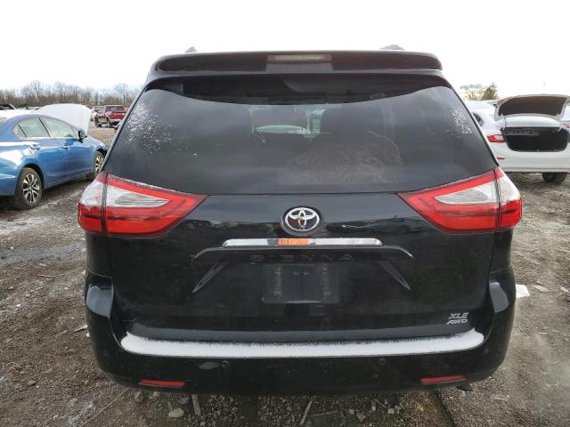 5TDDK3DCXFS115731 - 2015 TOYOTA SIENNA XLE BLACK photo 6