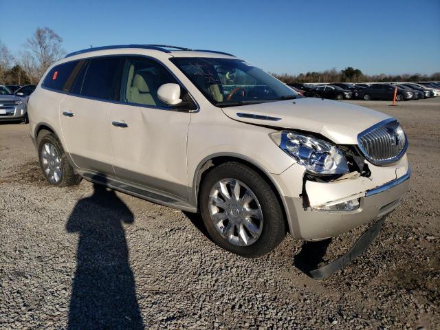 5GAKRCED0BJ381231 - 2011 BUICK ENCLAVE CXL WHITE photo 4