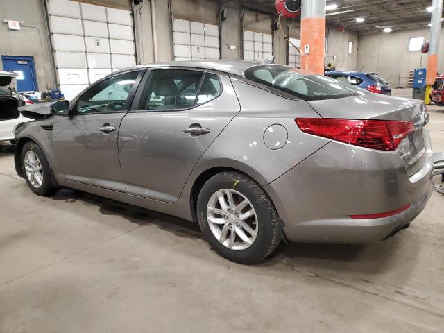 5XXGM4A71DG251863 - 2013 KIA OPTIMA LX GRAY photo 2