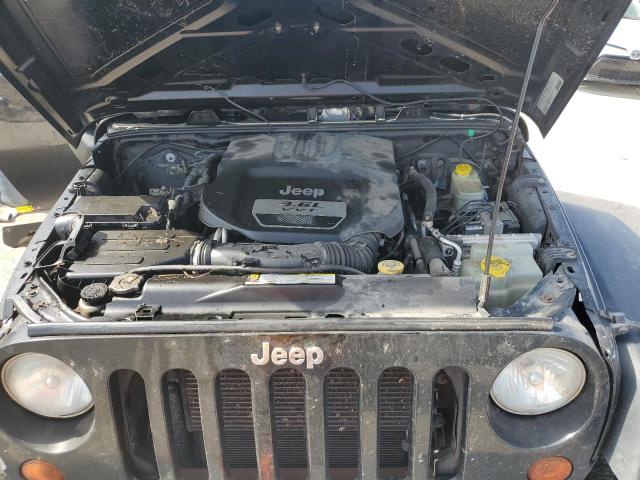 1C4AJWAG2CL100507 - 2012 JEEP WRANGLER SPORT BLACK photo 12