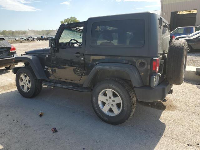 1C4AJWAG2CL100507 - 2012 JEEP WRANGLER SPORT BLACK photo 2