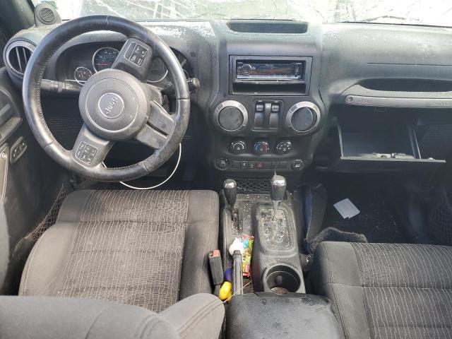 1C4AJWAG2CL100507 - 2012 JEEP WRANGLER SPORT BLACK photo 8