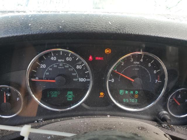 1C4AJWAG2CL100507 - 2012 JEEP WRANGLER SPORT BLACK photo 9