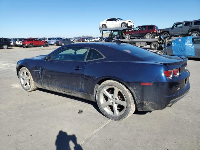 2G1FA1E37C9145362 - 2012 CHEVROLET CAMARO LS BLUE photo 2