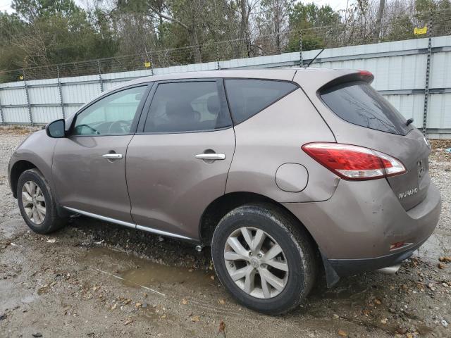 JN8AZ1MU9BW050185 - 2011 NISSAN MURANO S BROWN photo 2