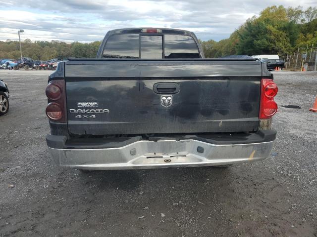 1D7HW38K78S594505 - 2008 DODGE DAKOTA SXT BLACK photo 6