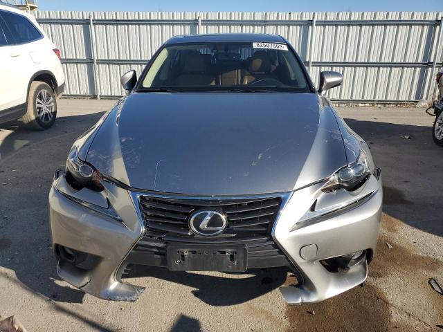 JTHCF1D29E5008040 - 2014 LEXUS IS 250 SILVER photo 5