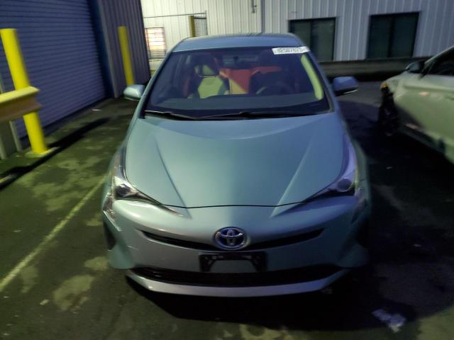 JTDKBRFU7G3003228 - 2016 TOYOTA PRIUS GREEN photo 5